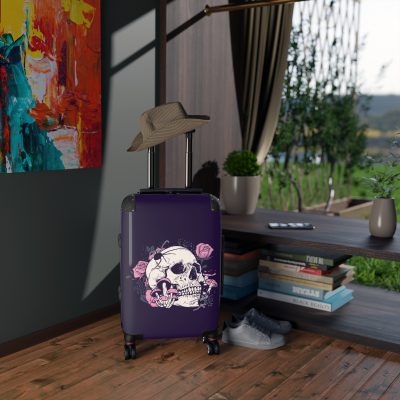 Gothic Style Suitcase - A perfect blend of elegance and darkness, catering to Gothic style enthusiasts and the unique at heart.