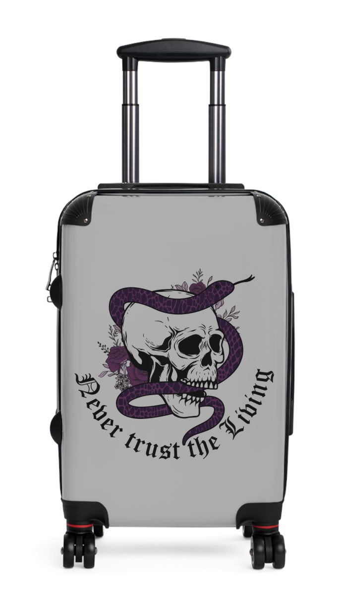 Gothic Style Suitcase - A perfect blend of elegance and darkness, catering to Gothic style enthusiasts and the unique at heart.