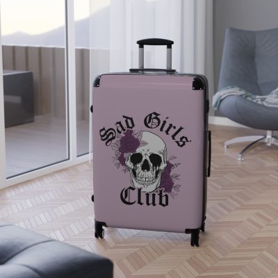 Gothic Style Suitcase - A perfect blend of elegance and darkness, catering to Gothic style enthusiasts and the unique at heart.