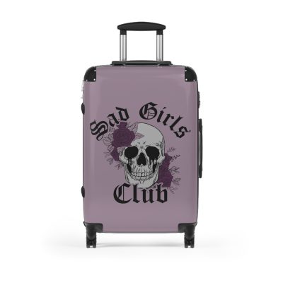 Gothic Style Suitcase - A perfect blend of elegance and darkness, catering to Gothic style enthusiasts and the unique at heart.