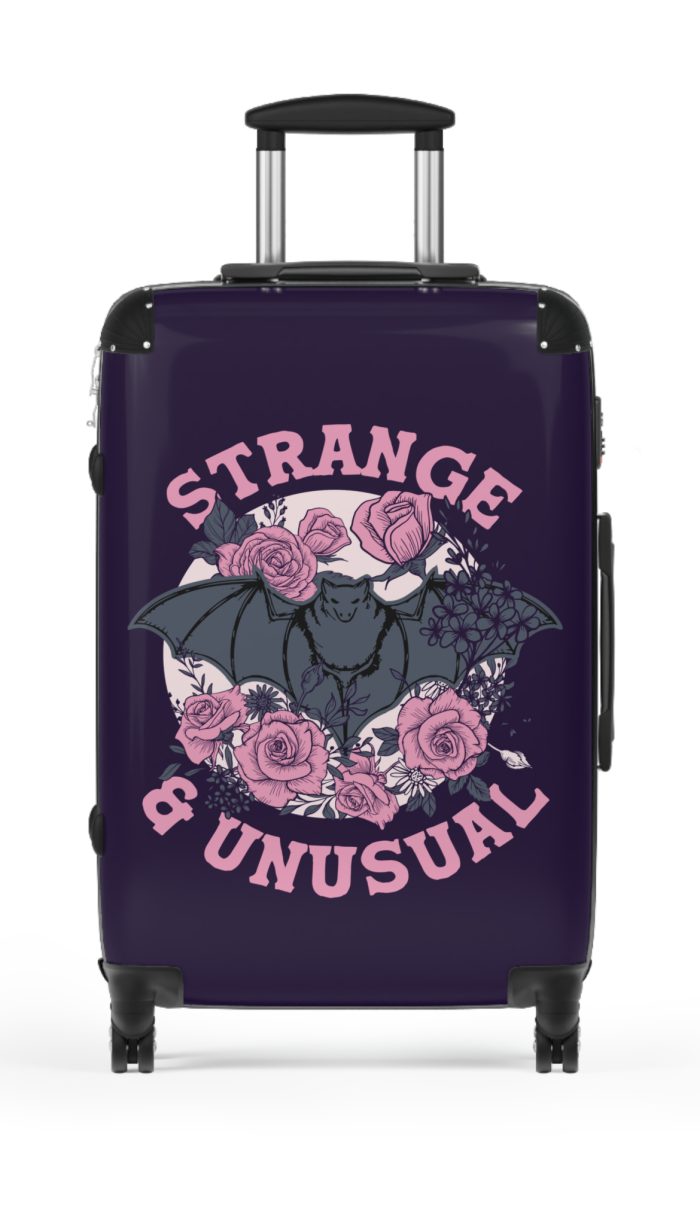 Gothic Style Suitcase - A perfect blend of elegance and darkness, catering to Gothic style enthusiasts and the unique at heart.