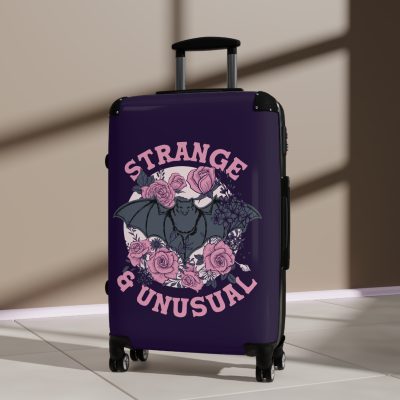 Gothic Style Suitcase - A perfect blend of elegance and darkness, catering to Gothic style enthusiasts and the unique at heart.