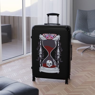 Gothic Style Suitcase - A perfect blend of elegance and darkness, catering to Gothic style enthusiasts and the unique at heart.