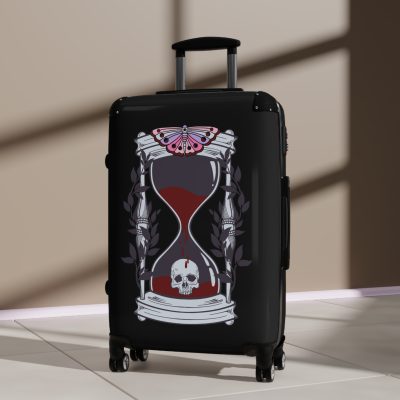 Gothic Style Suitcase - A perfect blend of elegance and darkness, catering to Gothic style enthusiasts and the unique at heart.