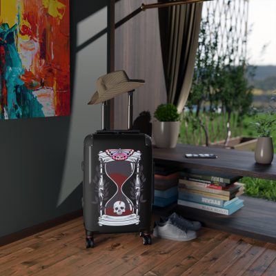 Gothic Style Suitcase - A perfect blend of elegance and darkness, catering to Gothic style enthusiasts and the unique at heart.