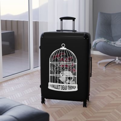 Gothic Style Suitcase - A perfect blend of elegance and darkness, catering to Gothic style enthusiasts and the unique at heart.