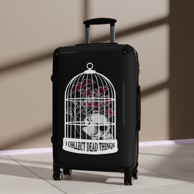 Gothic Style Suitcase - A perfect blend of elegance and darkness, catering to Gothic style enthusiasts and the unique at heart.