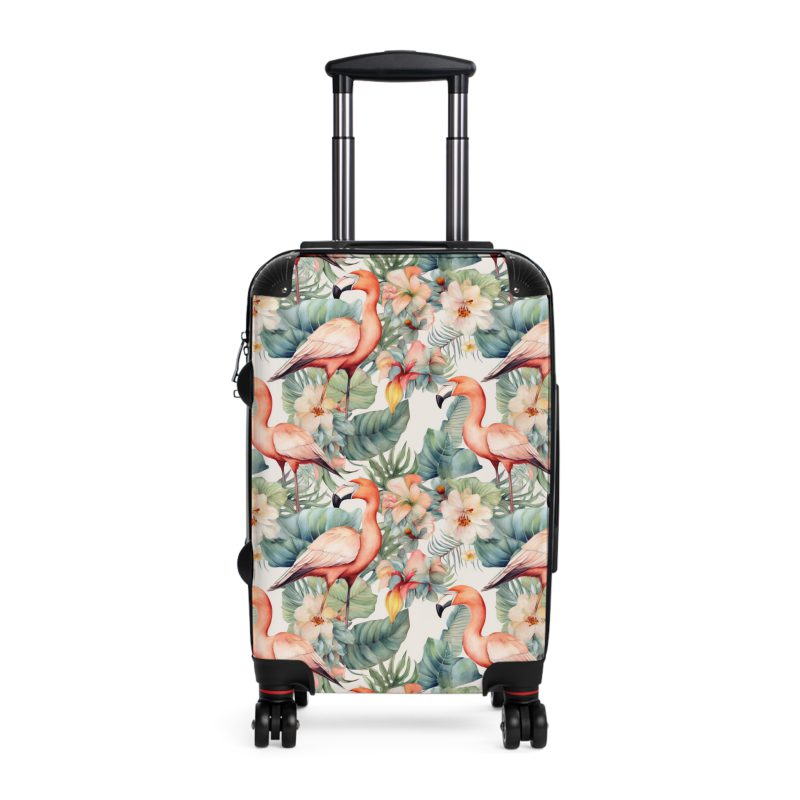 Flamingo Suitcase - A vibrant and stylish travel companion designed for the modern wanderer.