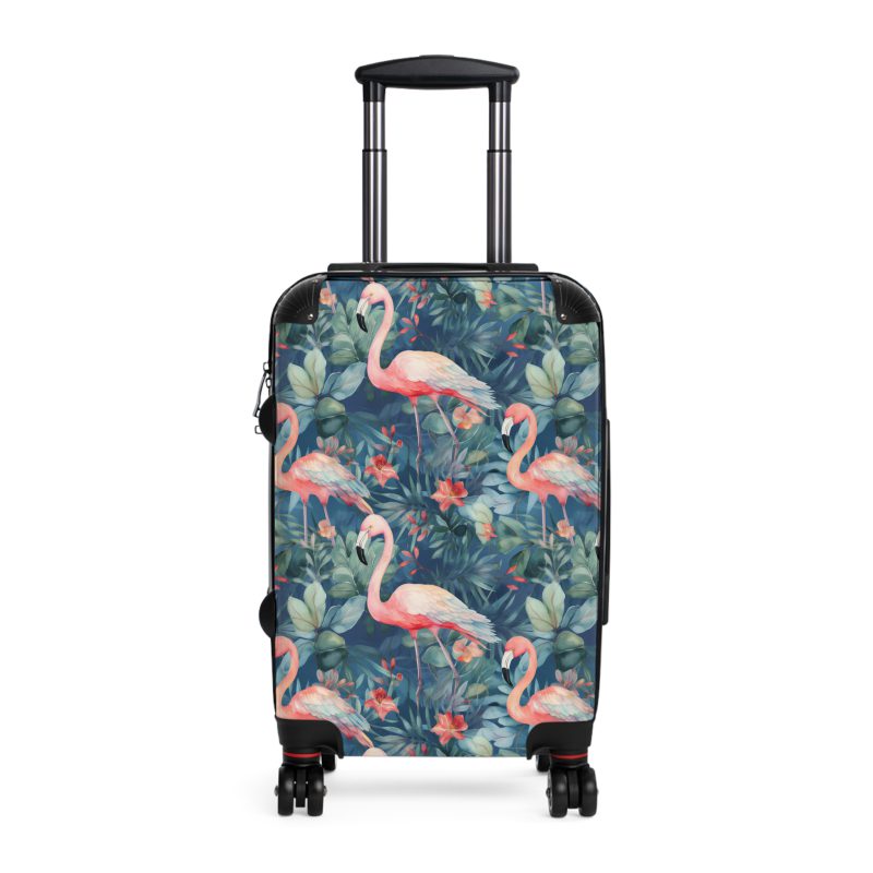 Flamingo Suitcase - A vibrant and stylish travel companion designed for the modern wanderer.