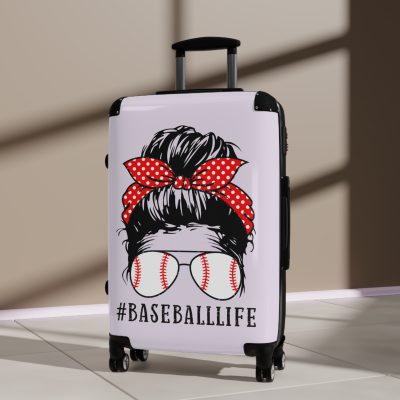 Baseball Life Suitcase - Your go-to travel companion for those who live and love the baseball lifestyle.