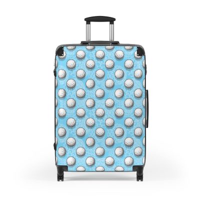 Golf Ball Suitcase - A sleek and durable travel companion for golf enthusiasts, blending sporty style with functionality.