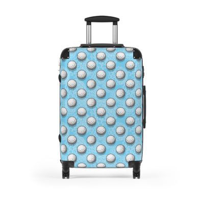 Golf Ball Suitcase - A sleek and durable travel companion for golf enthusiasts, blending sporty style with functionality.