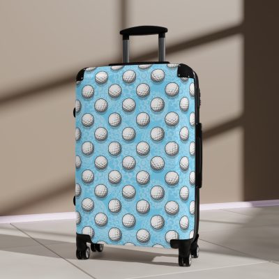 Golf Ball Suitcase - A sleek and durable travel companion for golf enthusiasts, blending sporty style with functionality.