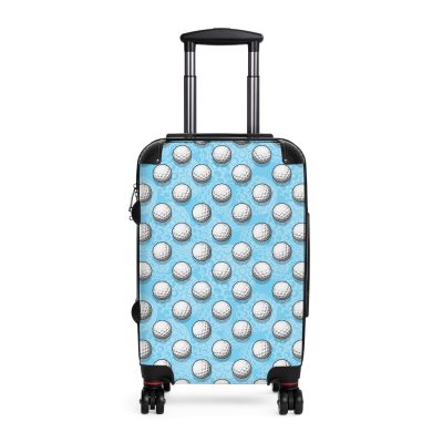 Golf Ball Suitcase - A sleek and durable travel companion for golf enthusiasts, blending sporty style with functionality.