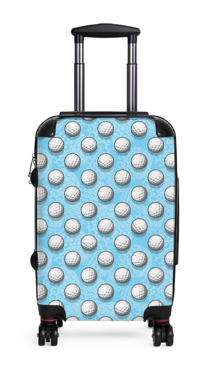Golf Ball Suitcase - A sleek and durable travel companion for golf enthusiasts, blending sporty style with functionality.
