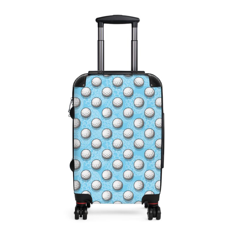 Golf Ball Suitcase - A sleek and durable travel companion for golf enthusiasts, blending sporty style with functionality.