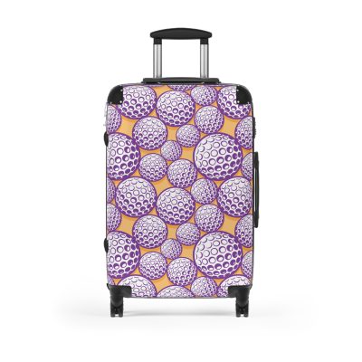 Golf Ball Suitcase - A stylish and sporty travel companion for golf enthusiasts who want to swing into their journeys.