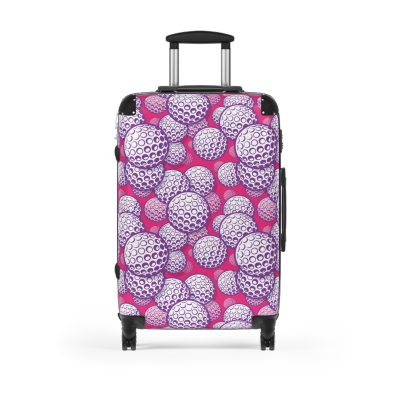 Golf Ball Suitcase - A stylish and sporty travel companion for golf enthusiasts who want to swing into their journeys.