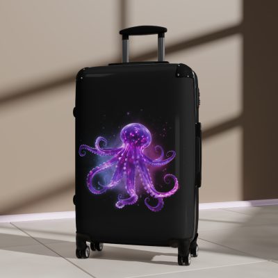 Octopus Suitcase - A whimsical travel essential, marrying functionality with deep-sea charm for a standout luggage experience.