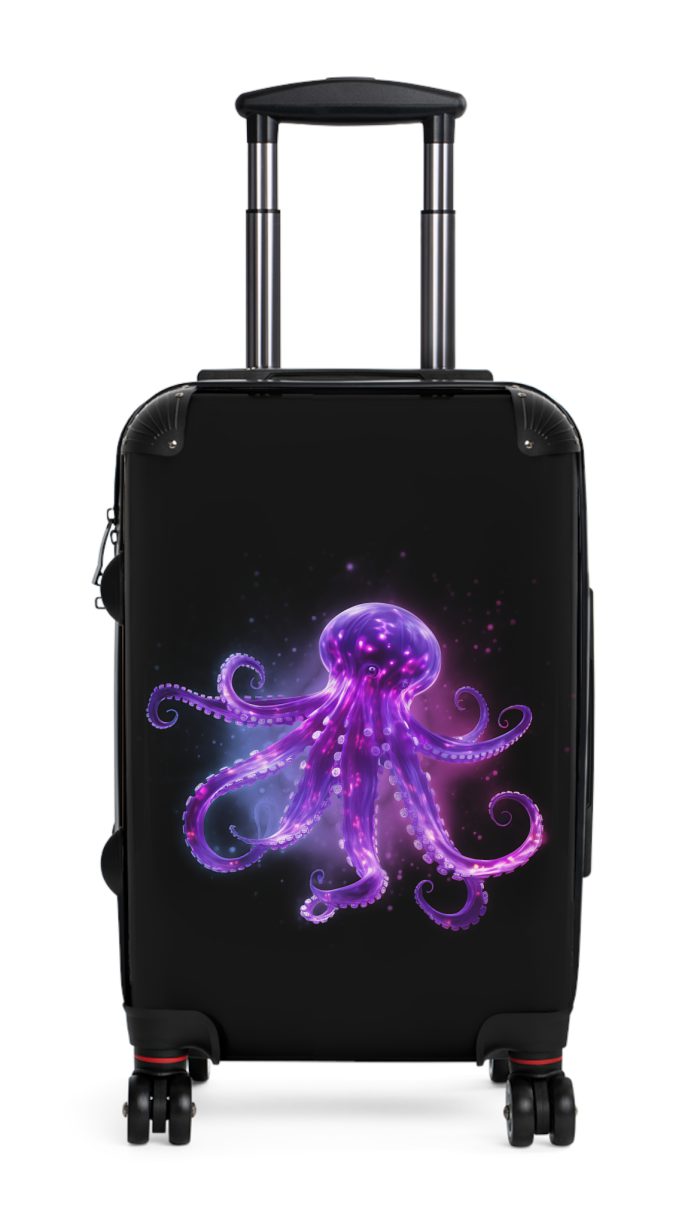 Octopus Suitcase - A whimsical travel essential, marrying functionality with deep-sea charm for a standout luggage experience.