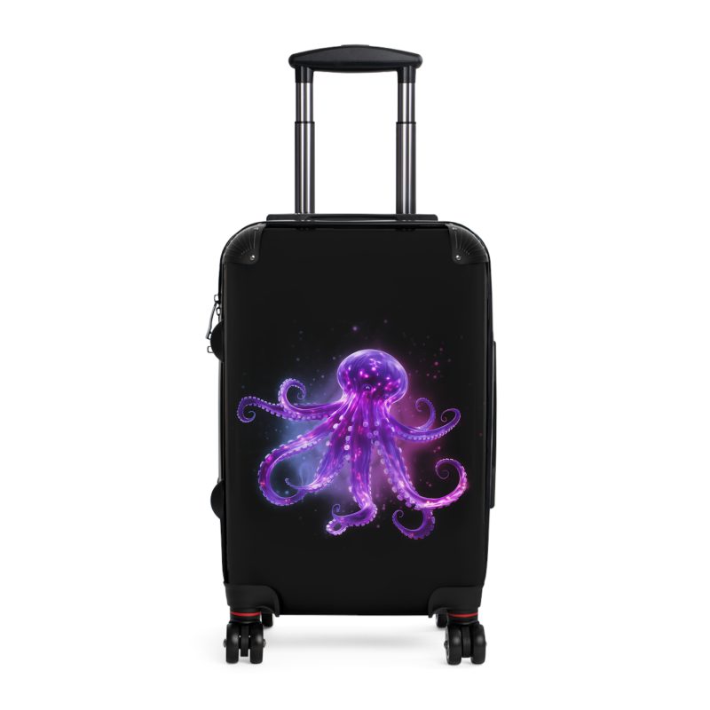 Octopus Suitcase - A whimsical travel essential, marrying functionality with deep-sea charm for a standout luggage experience.