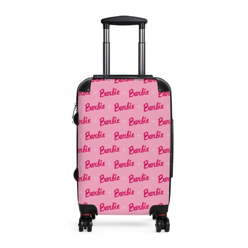 Pink Barbie Suitcase Stylish Travel Elegance V Luggage