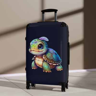 Cute Turtle Suitcase - Your tiny travel companion, adding charm to every journey. Adorable design for travel enthusiasts seeking both style and function.