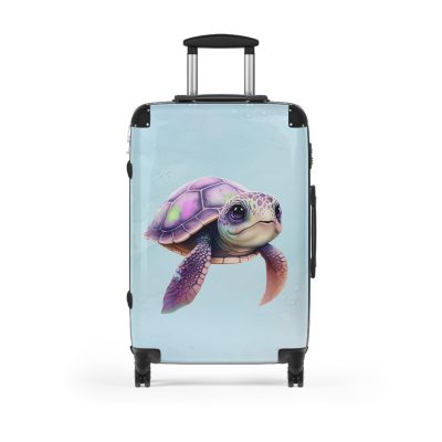 Cute Turtle Suitcase - Your tiny travel companion, adding charm to every journey. Adorable design for travel enthusiasts seeking both style and function.