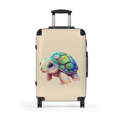 Cute Turtle Suitcase - Your tiny travel companion, adding charm to every journey. Adorable design for travel enthusiasts seeking both style and function.