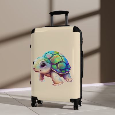 Cute Turtle Suitcase - Your tiny travel companion, adding charm to every journey. Adorable design for travel enthusiasts seeking both style and function.