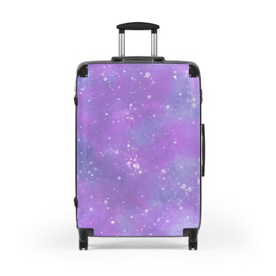 Watercolor Suitcase - A travel companion adorned with captivating watercolor patterns, adding an artistic flair to your adventures.