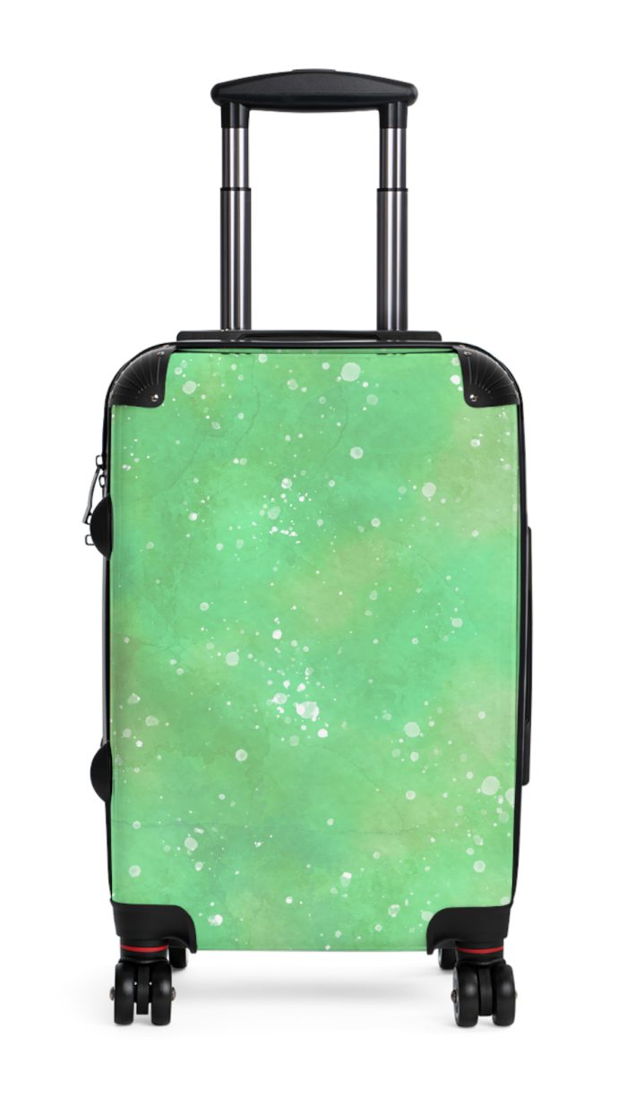 Watercolor Suitcase - A travel companion adorned with captivating watercolor patterns, adding an artistic flair to your adventures.