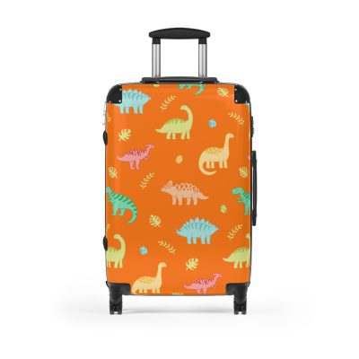 Dinosaur Suitcase - A luggage adorned with a captivating dinosaur-themed design, perfect for young travelers who want to embark on Dinosaur adventures in style.