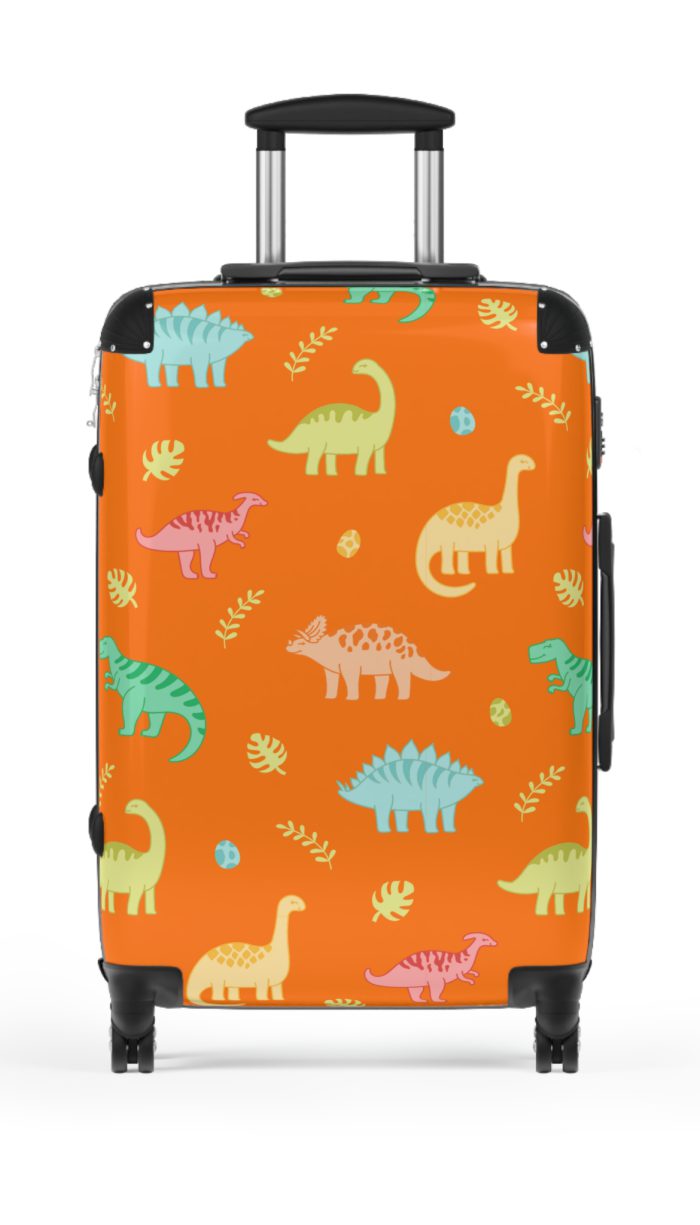 Dinosaur Suitcase - A luggage adorned with a captivating dinosaur-themed design, perfect for young travelers who want to embark on Dinosaur adventures in style.