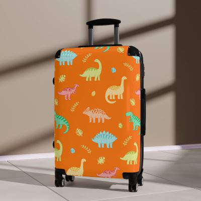 Dinosaur Suitcase - A luggage adorned with a captivating dinosaur-themed design, perfect for young travelers who want to embark on Dinosaur adventures in style.