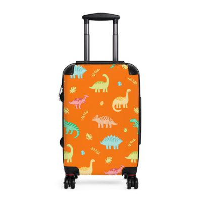 Dinosaur Suitcase - A luggage adorned with a captivating dinosaur-themed design, perfect for young travelers who want to embark on Dinosaur adventures in style.