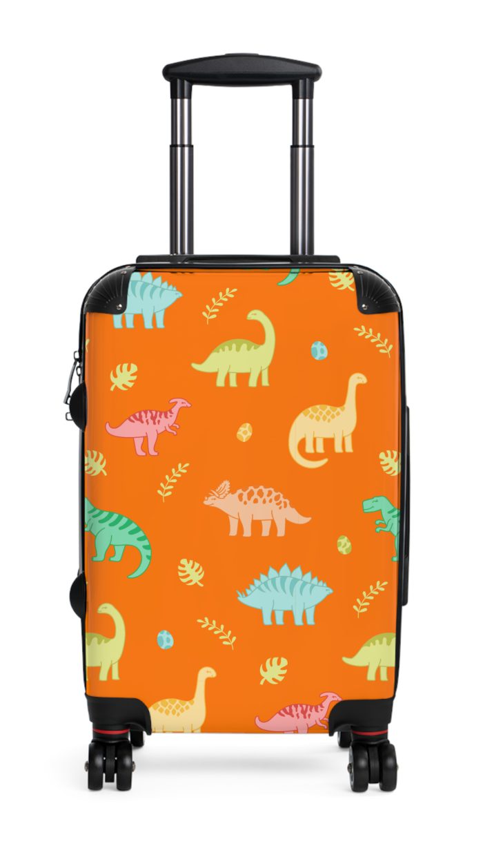 Dinosaur Suitcase - A luggage adorned with a captivating dinosaur-themed design, perfect for young travelers who want to embark on Dinosaur adventures in style.