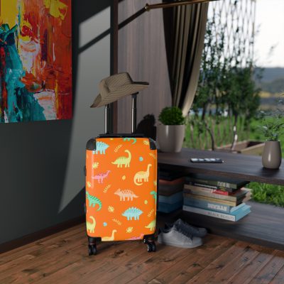 Dinosaur Suitcase - A luggage adorned with a captivating dinosaur-themed design, perfect for young travelers who want to embark on Dinosaur adventures in style.