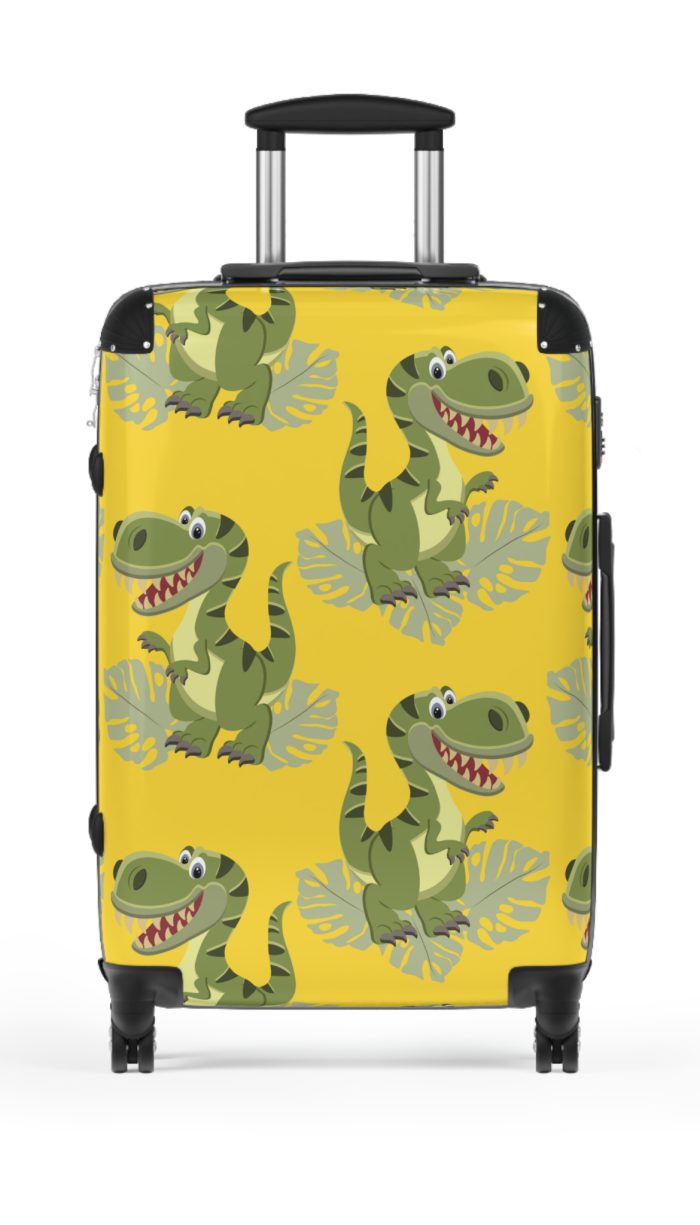 Dinosaur Suitcase - A luggage adorned with a captivating dinosaur-themed design, perfect for young travelers who want to embark on Dinosaur adventures in style.