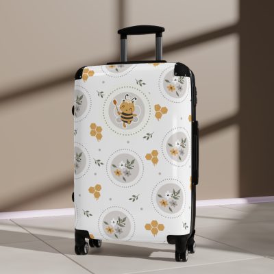 Bee Suitcase - A charming suitcase adorned with bee designs, perfect for travelers who love all things bee-themed.