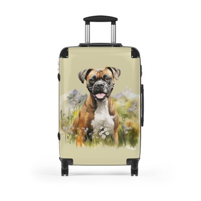 Powerful Boxer suitcase, a durable and athletic travel companion. Crafted with Boxer designs, it's the perfect luggage for Boxer enthusiasts on the go.