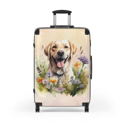 Devoted Labrador suitcase, a durable and loyal travel companion. Crafted with Labrador designs, it's perfect for enthusiasts on the go.