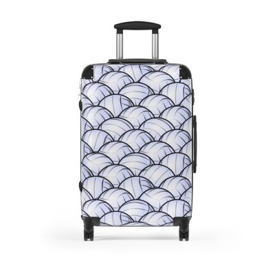 Volleyball Suitcase - A luggage adorned with a sporty volleyball-themed design, perfect for travelers who want to travel in style with their favorite sport.