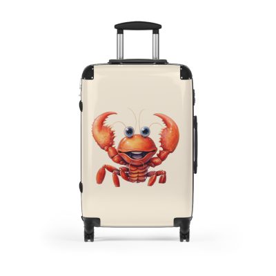 Crab Suitcase - A coastal-inspired travel companion, combining stylish aesthetics with durability for a charming and resilient journey.