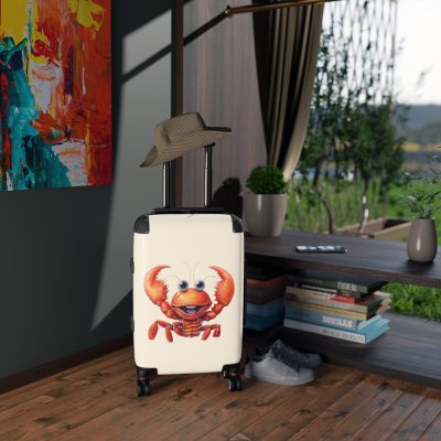 Crab Suitcase - A coastal-inspired travel companion, combining stylish aesthetics with durability for a charming and resilient journey.