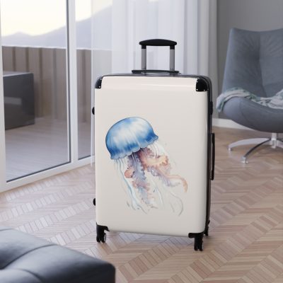 Octopus Suitcase - A whimsical travel essential, marrying functionality with deep-sea charm for a standout luggage experience.