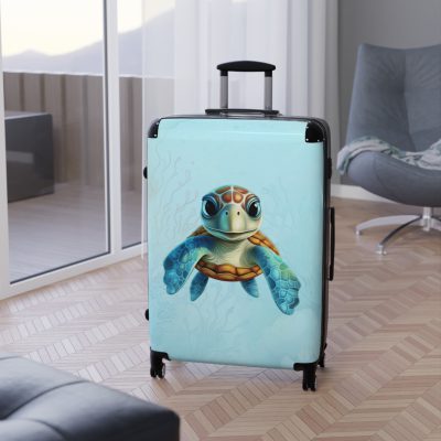 Turtle Suitcase - A seamless blend of elegance and durability, ensuring your travels are as stylish as they are secure.