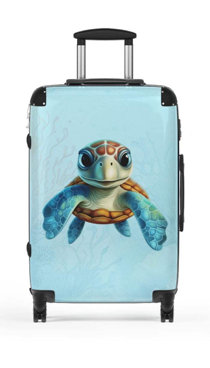 Turtle Suitcase - A seamless blend of elegance and durability, ensuring your travels are as stylish as they are secure.