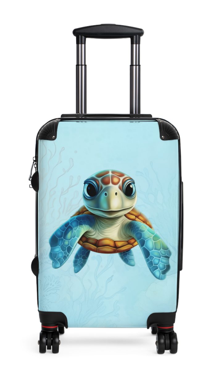 Turtle Suitcase - A seamless blend of elegance and durability, ensuring your travels are as stylish as they are secure.