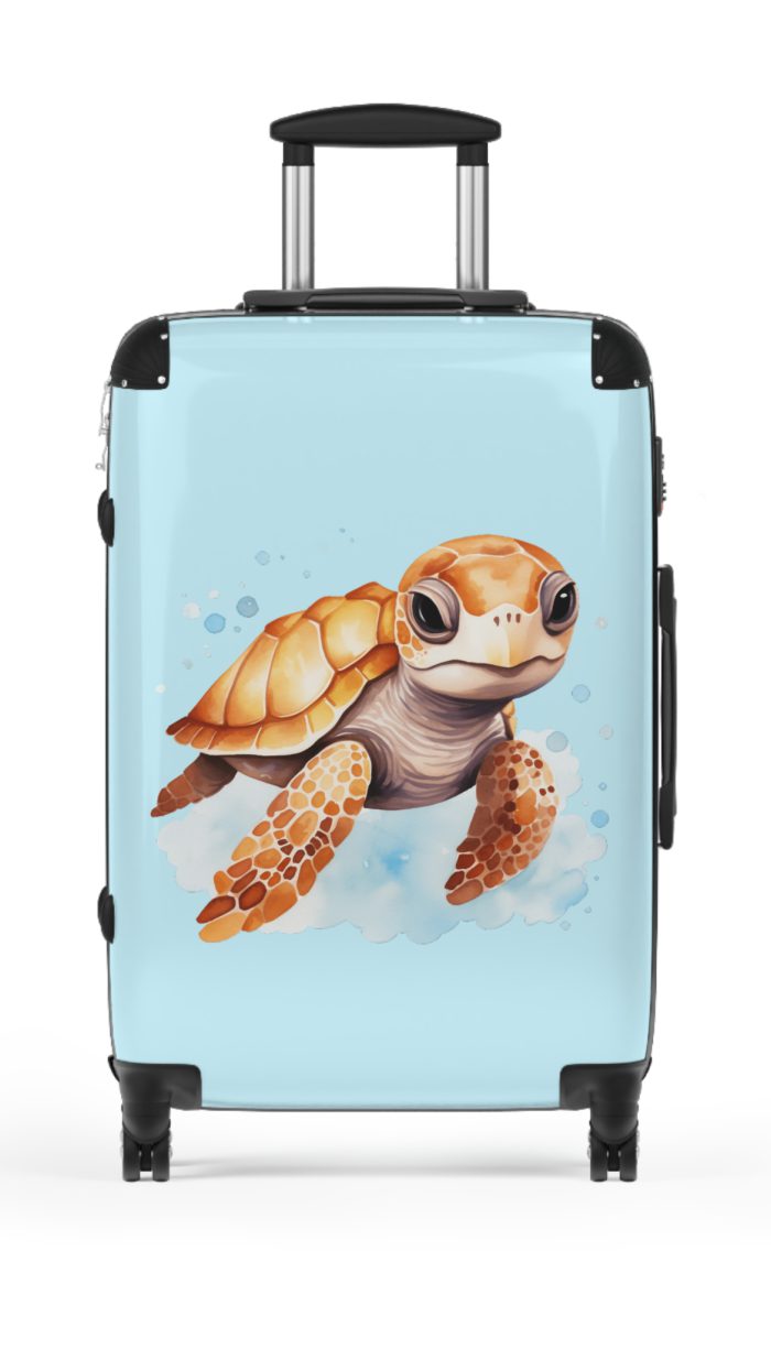 Turtle Suitcase - A seamless blend of elegance and durability, ensuring your travels are as stylish as they are secure.